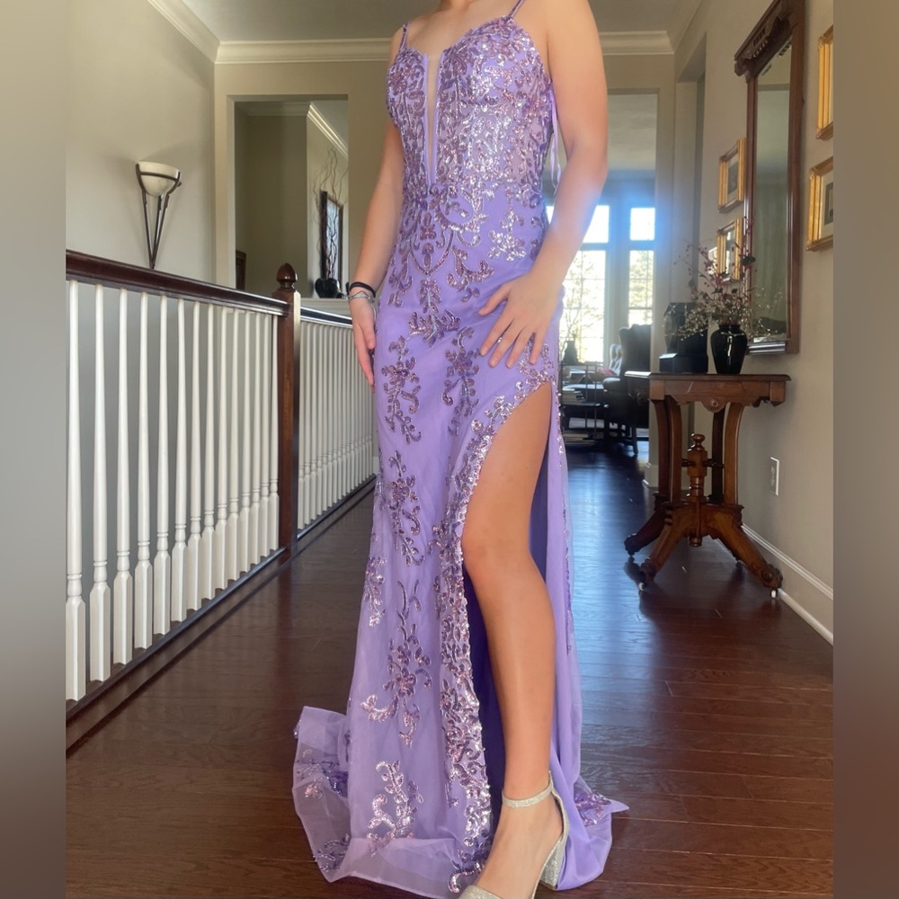 Berlinnova corset back prom dress with sequin